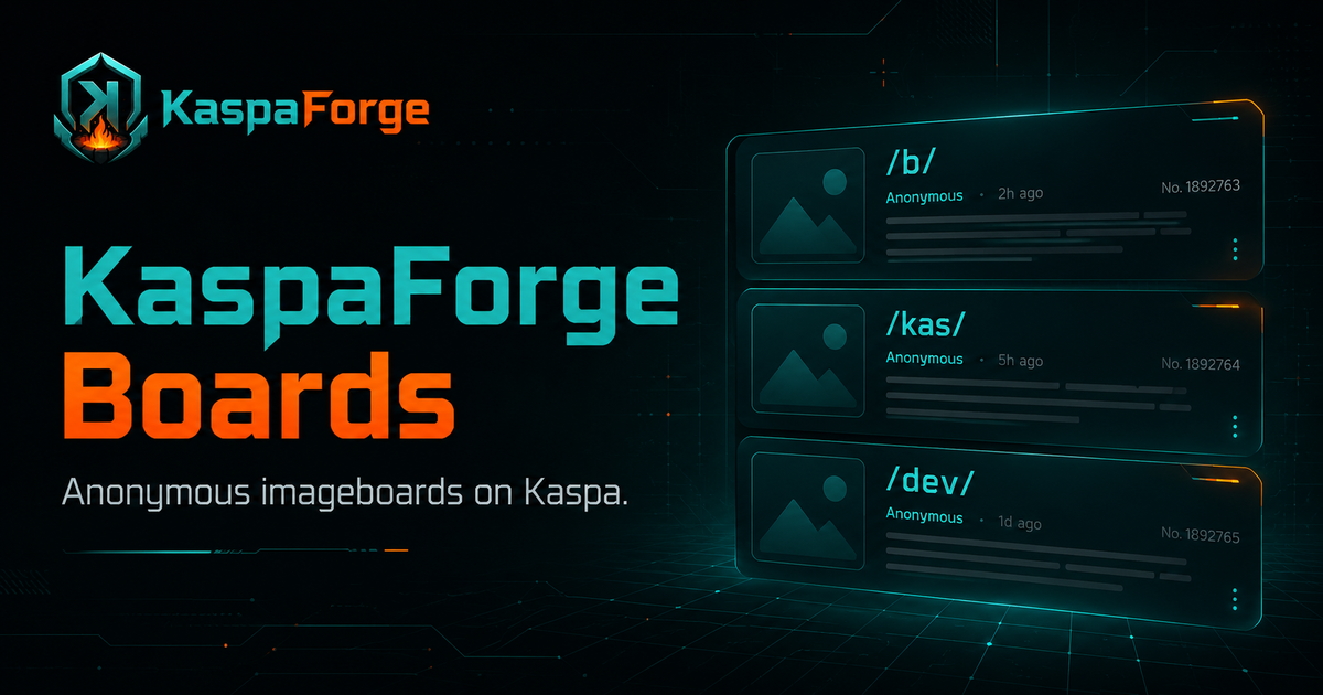 Kaspa Boards Is Live: Post, Tip and Talk on the BlockDAG